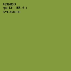 #839B3D - Sycamore Color Image