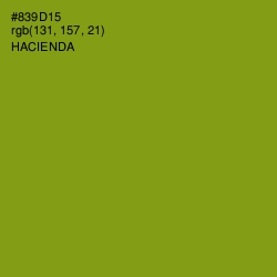 #839D15 - Hacienda Color Image