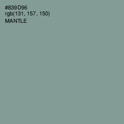 #839D96 - Mantle Color Image