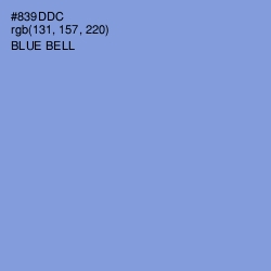 #839DDC - Blue Bell Color Image