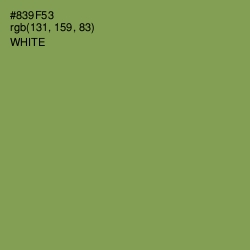 #839F53 - Chelsea Cucumber Color Image