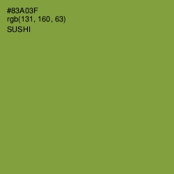 #83A03F - Sushi Color Image