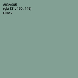 #83A095 - Envy Color Image