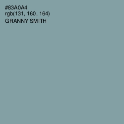 #83A0A4 - Granny Smith Color Image