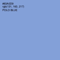 #83A0D9 - Polo Blue Color Image