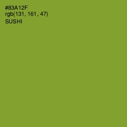 #83A12F - Sushi Color Image