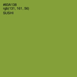 #83A138 - Sushi Color Image