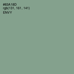 #83A18D - Envy Color Image