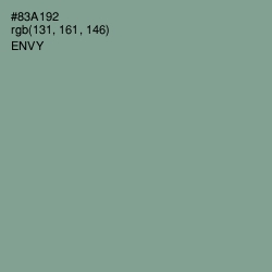 #83A192 - Envy Color Image