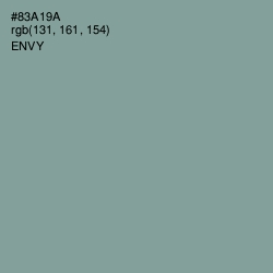 #83A19A - Envy Color Image