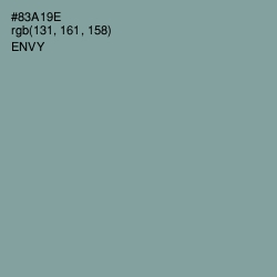 #83A19E - Envy Color Image