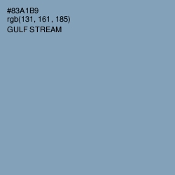 #83A1B9 - Gulf Stream Color Image