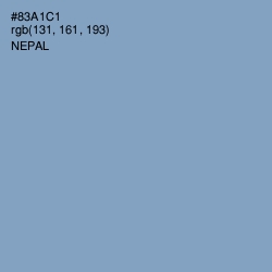 #83A1C1 - Nepal Color Image