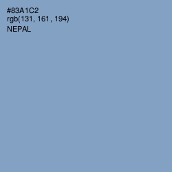 #83A1C2 - Nepal Color Image