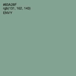 #83A28F - Envy Color Image