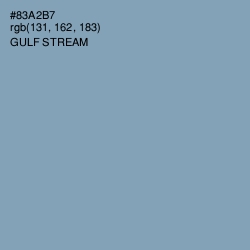 #83A2B7 - Gulf Stream Color Image