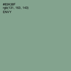 #83A38F - Envy Color Image