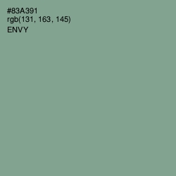 #83A391 - Envy Color Image