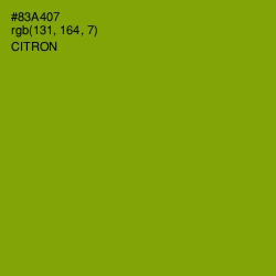 #83A407 - Citron Color Image