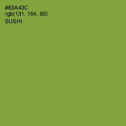 #83A43C - Sushi Color Image