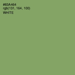 #83A464 - Olivine Color Image