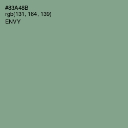 #83A48B - Envy Color Image