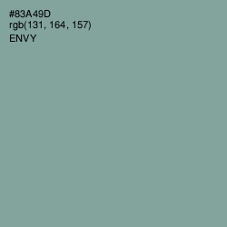 #83A49D - Envy Color Image