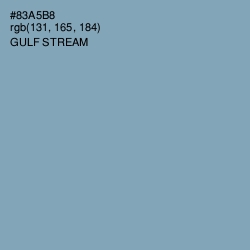 #83A5B8 - Gulf Stream Color Image