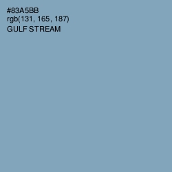 #83A5BB - Gulf Stream Color Image