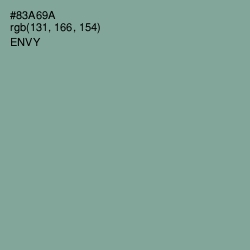 #83A69A - Envy Color Image