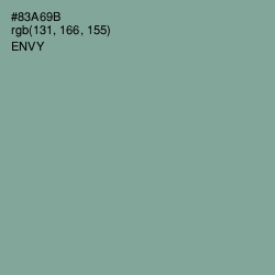 #83A69B - Envy Color Image