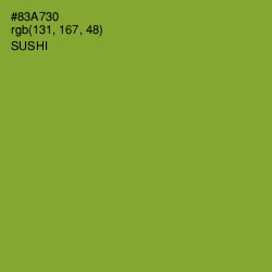 #83A730 - Sushi Color Image
