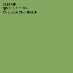#83A75F - Chelsea Cucumber Color Image