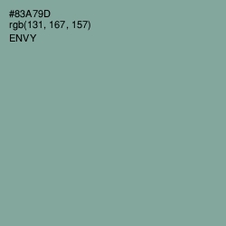 #83A79D - Envy Color Image