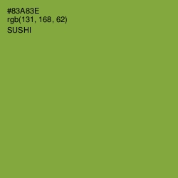 #83A83E - Sushi Color Image