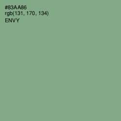 #83AA86 - Envy Color Image