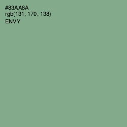 #83AA8A - Envy Color Image