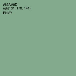 #83AA8D - Envy Color Image