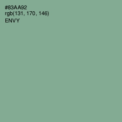 #83AA92 - Envy Color Image