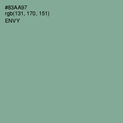 #83AA97 - Envy Color Image