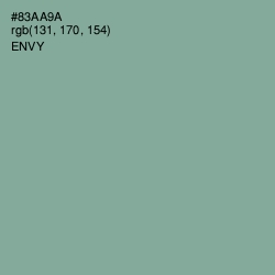 #83AA9A - Envy Color Image