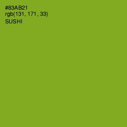 #83AB21 - Sushi Color Image