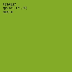 #83AB27 - Sushi Color Image