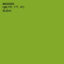 #83AB29 - Sushi Color Image