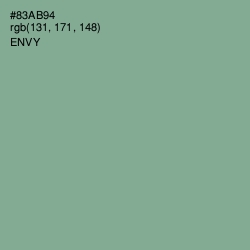 #83AB94 - Envy Color Image