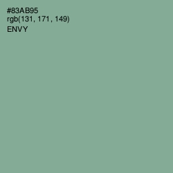 #83AB95 - Envy Color Image