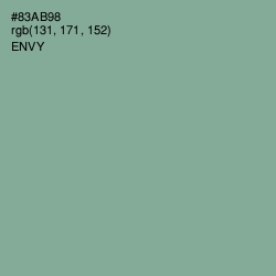 #83AB98 - Envy Color Image