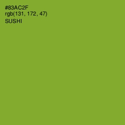 #83AC2F - Sushi Color Image