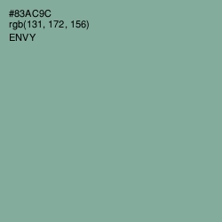 #83AC9C - Envy Color Image