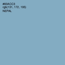 #83ACC3 - Nepal Color Image